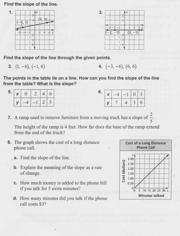 Lesson 2 Homework Practice Lines Of Best Fit Answers