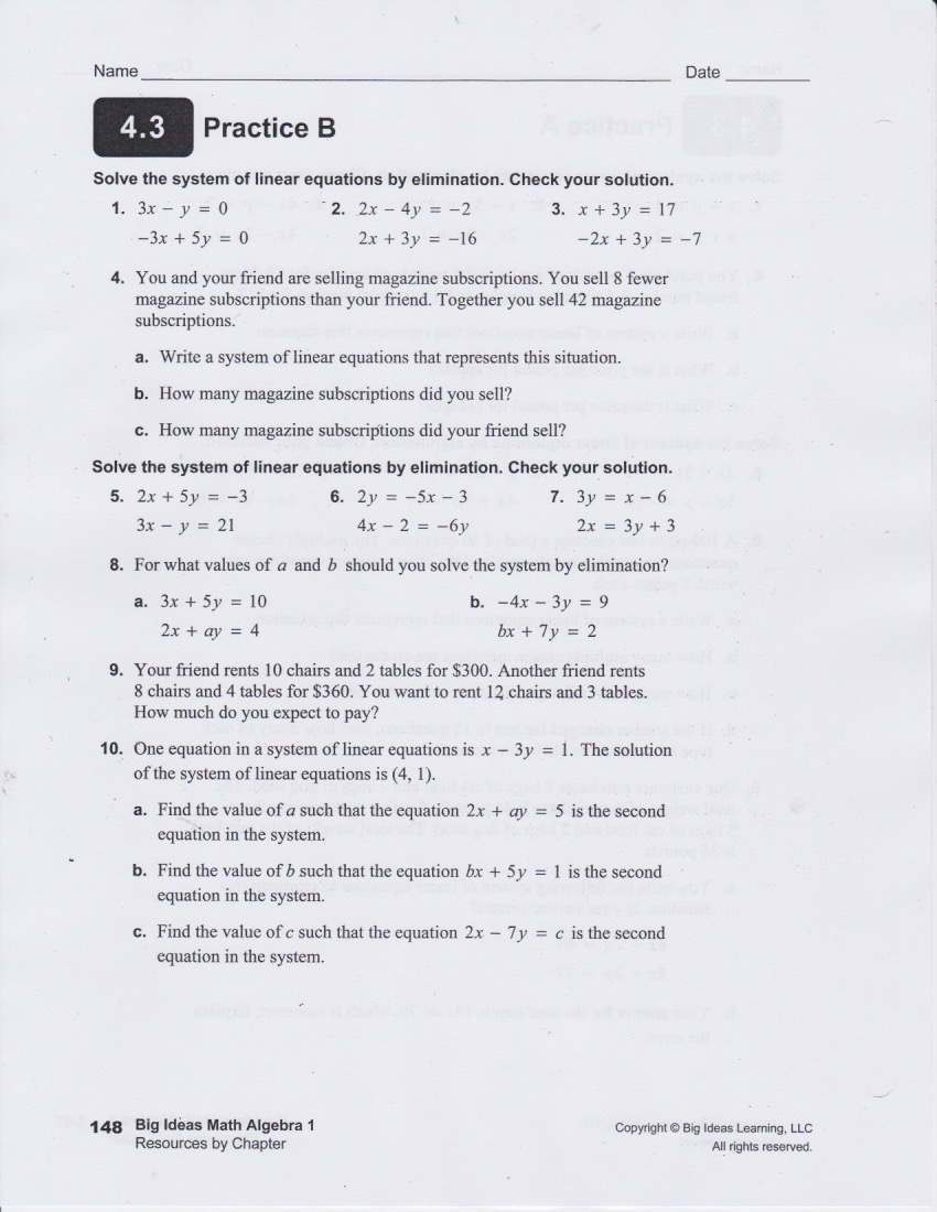 Answer Key Working Nine To Five Worksheet Answers